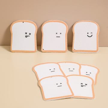 Durable Extra Absorbent Non-Scratch Wood Pulp Dish Sponge Long Lasting No Smell Dish washing Kitchen Scrubber Hygienic Sponges