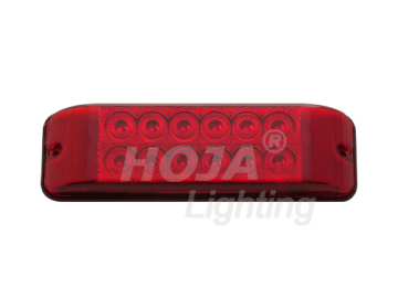 8 inch x 2.5 inch Surface Mount Third Brake (Tail) Trailer Light third brake light led