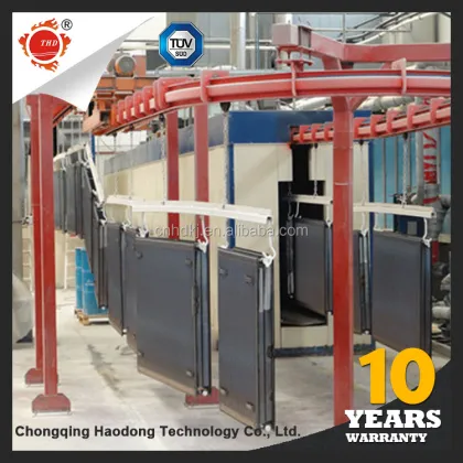 Hot Sale overhead conveyors made in china Rail Shot Blasting Abrator