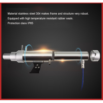 Pyrometer in spot 4-20 mA con inossidabile protezione Conver