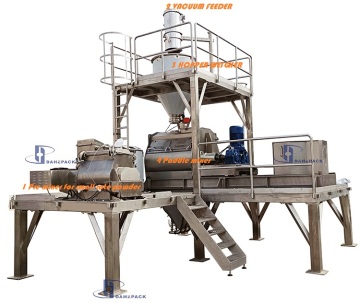 Open Type Powder Paddle Mixer (GMP, ISO, มาตรฐาน CE)