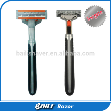 Manufacture In China Triple Blade Razor With Moving Head Razor