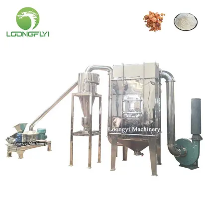 Loongyi red chilli leaf tea crushing machine