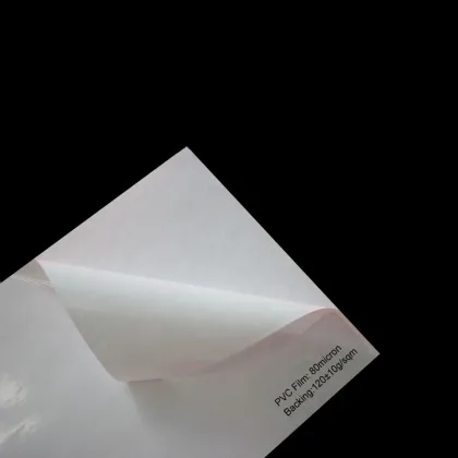 Wholesale High-Gloss High-Adhesion White SAV Stickers for Eco Solvent Printing