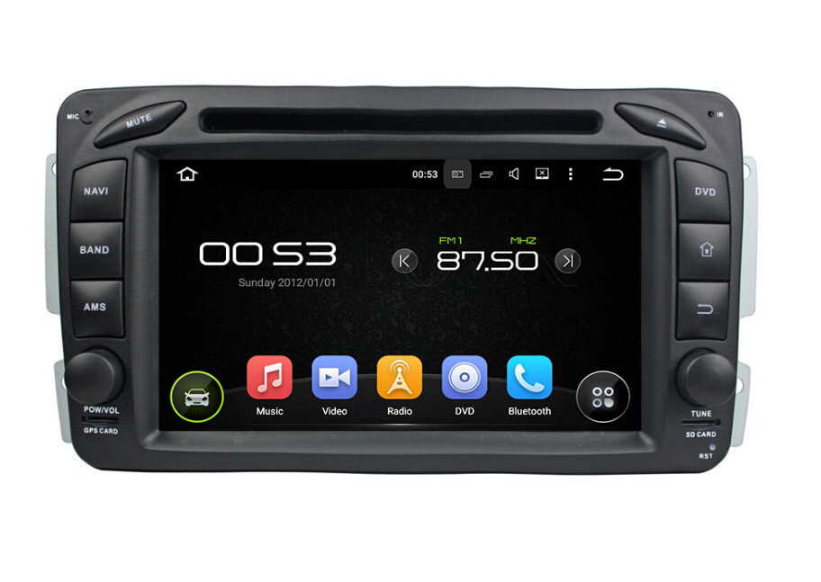 Android GPS Radio For Benz ML W163 2002-2005