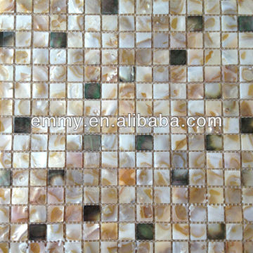 New design pattern chinese river shell and black lip mother of pearl