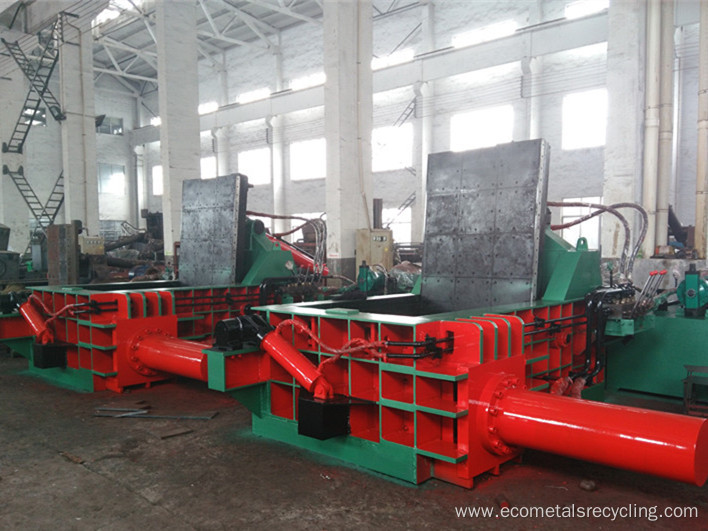 Hydraulic Waste Steel Aluminum Copper Metal Baler