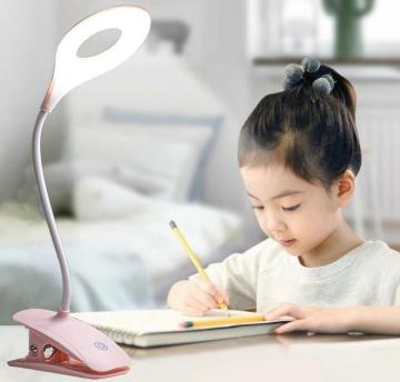 Rechargeable Mini Fan with Clamp for Desk or Bed