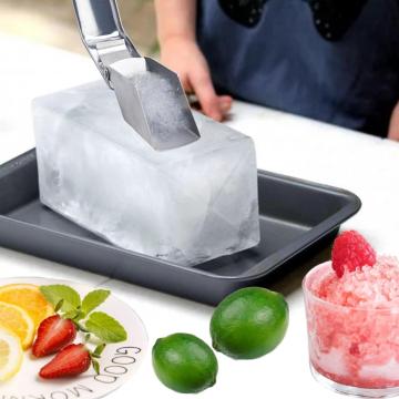 Afeitadora de hielo de acero inoxidable con cuchilla ajustable