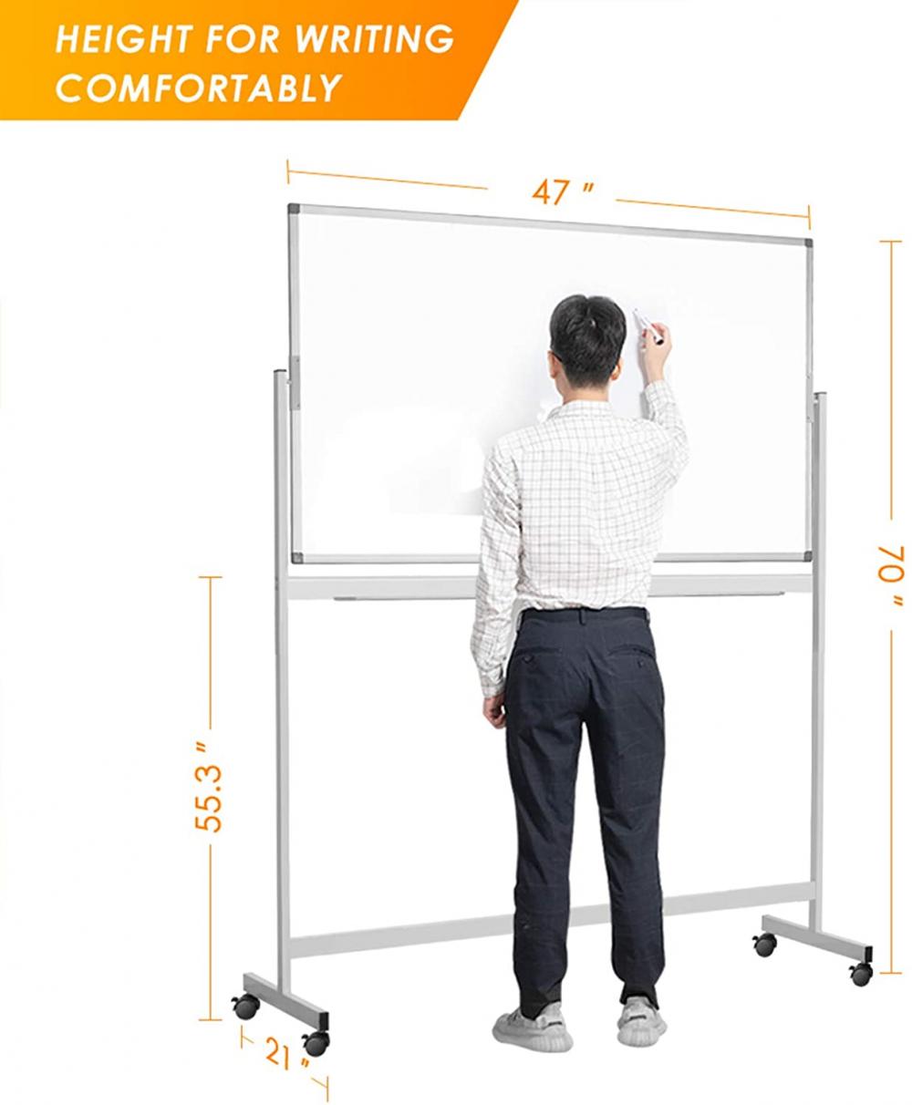 Rolling Whiteboard for Office