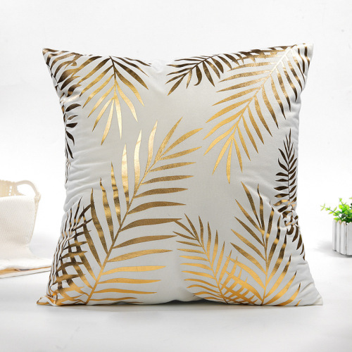 New-pillow case Nordic style printed linen cushion cover