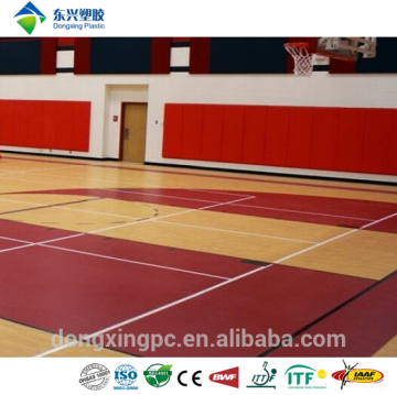 Indoor PVC synthetic basketball court