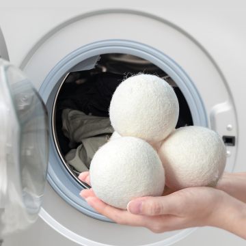 Groothandel 100% handgemaakte organische wollen drogersballen - Natuurlijke stof herbruikbare viltballen