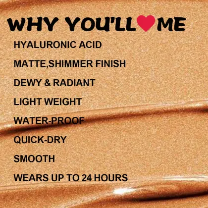 Shimmer High Pigment Waterproof Liquid Eyeshadow