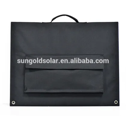 Customized designed 3x35w sunpower solar charger panels