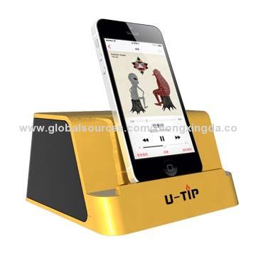 Mobile phone/tablet wireless Bluetooth speaker with rechargeable NFC function and hi-li battery