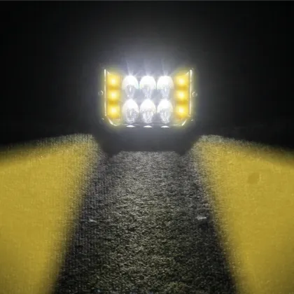 3.8" square led trailer lights work led lights