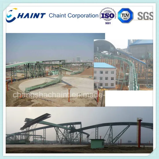 2017 Hot Sale Pipe Conveyor System with Conveyor Belt
