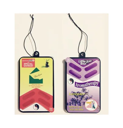 Orange Freshness: Mini Air Freshener for Automotive Car Fragrance