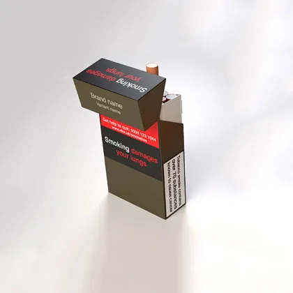 Vape cartridge packaging display paper box hemp packaging