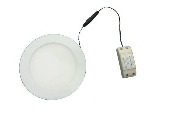 D120mm 6w Round Flat Panel Led Lights With Super Brightness Ce Rohs