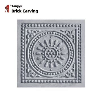 Chinese style courtyard retro floor tiles