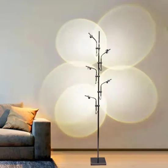 Contemporary High-Quality Interior Sunset Shadow Decor Floor Lamp