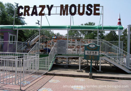 10kw Crazy Mouse Roller Coaster And Amusement Parks Roller Coasters For ...