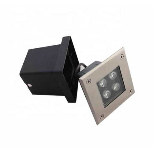 4W IP67 Sidewalk LED Underground Recessed Square