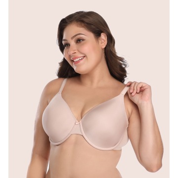 In-stock plus size full cup mold bra