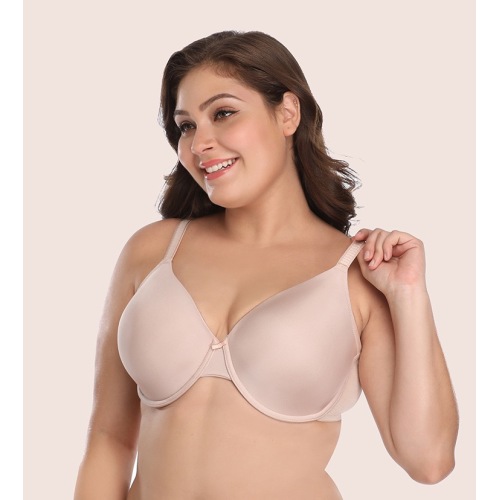 In-stock plus size full cup mold bra