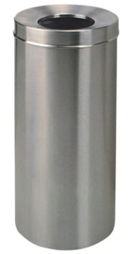 a-181 Hot Sale Pubilc Metal Round Dustbin