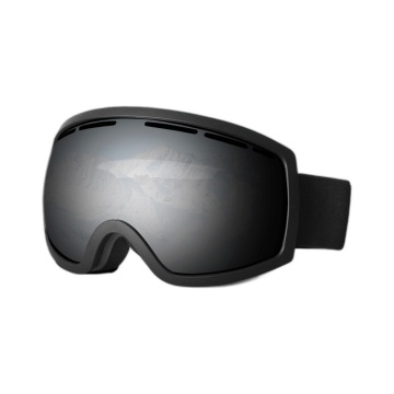 Oversized Snow Goggles with Mirrored PC Lens