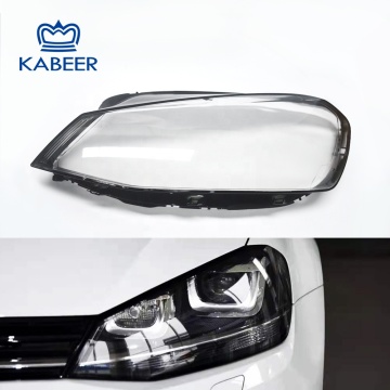 Lampshade Headlight Cover Lens Glass Protection for Volkswagen Golf7