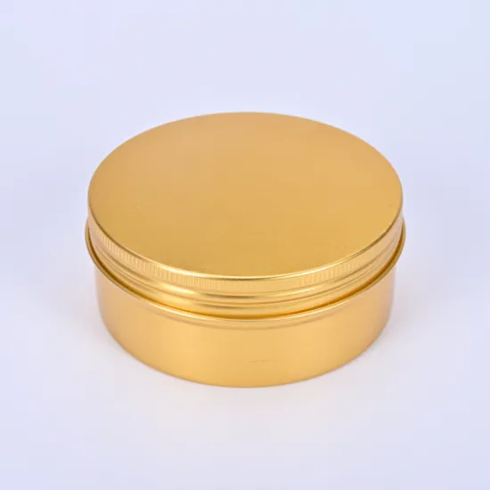 200g empty metal storage with lids