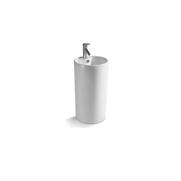 Popular Free Standing Round Pedestal Bathroom Sink Basin