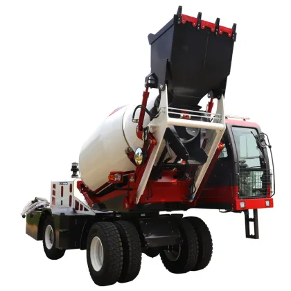 Concrete Machinery Automatic Concrete Mixing Truck