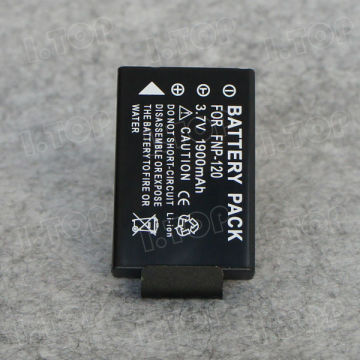 Portable battery pack for NP-120 Fujifilm batteries,3.7V 1900mAh, Made in china