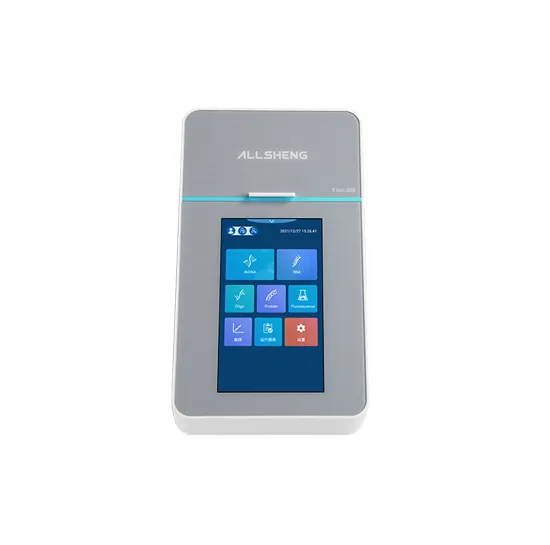 FLUO 200 800 Touch Screen Fluorometer for Quantitative Analysis