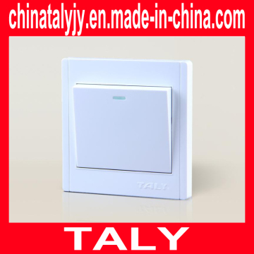 1 Gang 1 Way Wall Swtich Clamshell and Removable Series