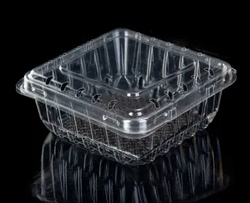 Cherry Clamshell Plastic Clear for USA