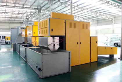 AL new design polyester fiber wadding machine