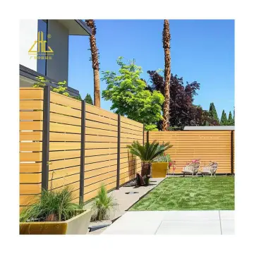 6000 Series Anodized Heavy-Duty Aluminum Privacy Fences for Gardens