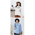 Ladies Casual Long Sleeve Top Shirt Women's Casual Long Sleeve Cotton Check Shirt Supplier