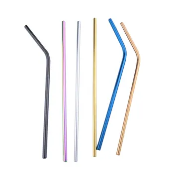 Eco Friendly Straws Reusable 304 Stainless Steel Straw