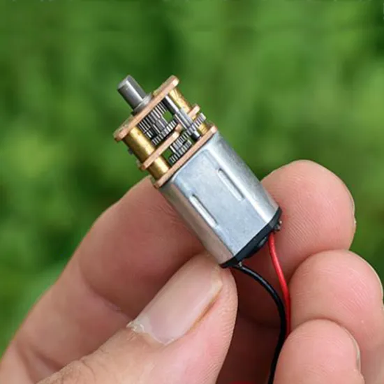 N20 Gear Motor Gearbox Gearwheel Reduction Ratio 1:298 DC 3V-6V 3.7V All-steel Gear Slow Speed DIY Robot Model Smart Car Slient