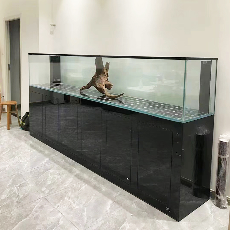 Wholesale Large Panorama Vertical Rimless Ecological Fish Tank Aquarium ...