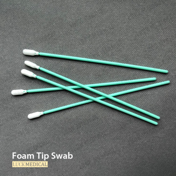 Бактериальная культура транспортирует мазок с пеной