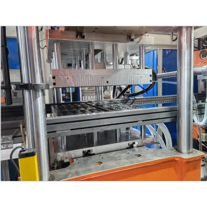 Automatic Plastic Thermoforming and Cutting Machinery