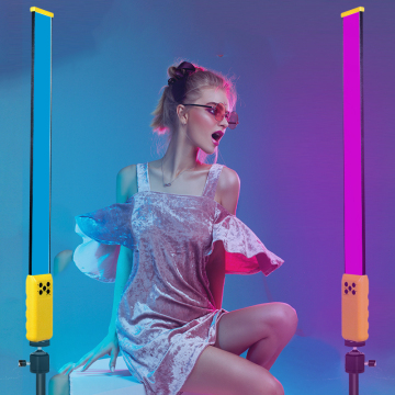 Fotoğrafçılık RGB El Tipi Tam Renkli Video Işık Değneği